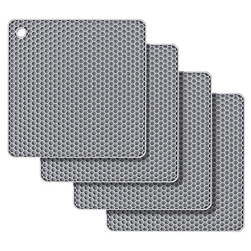 Heat Resistant Silicone Table Mat Pot Holder Trivet Hot Pads Coasters Non-slip Heat Resistant Silicone Table Mat Pot Holder Trivet Hot Pads Coasters Non-slip